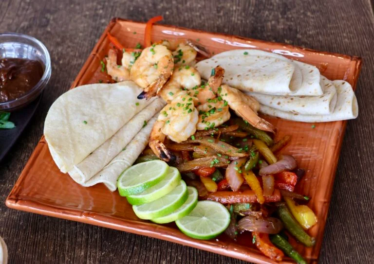 Fajitas w/ Shrimp
