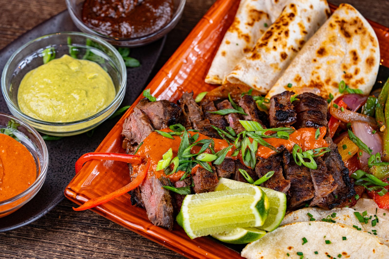 Fajitas w/ steak